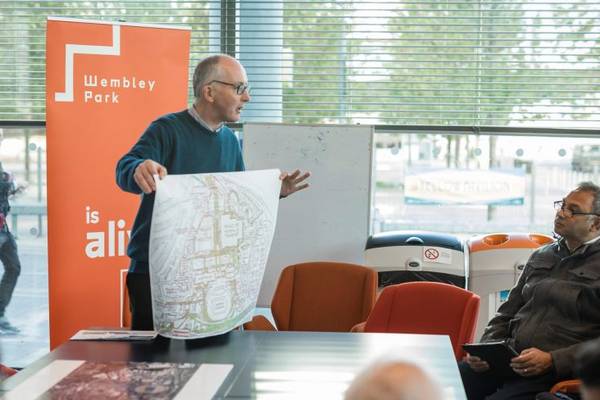 Volunteering at Wembley Park