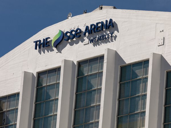 The SSE Arena, Wembley Front Facade in Wembley Park