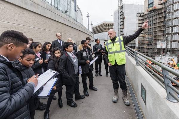 Ark Academy visit to Wembley Park
