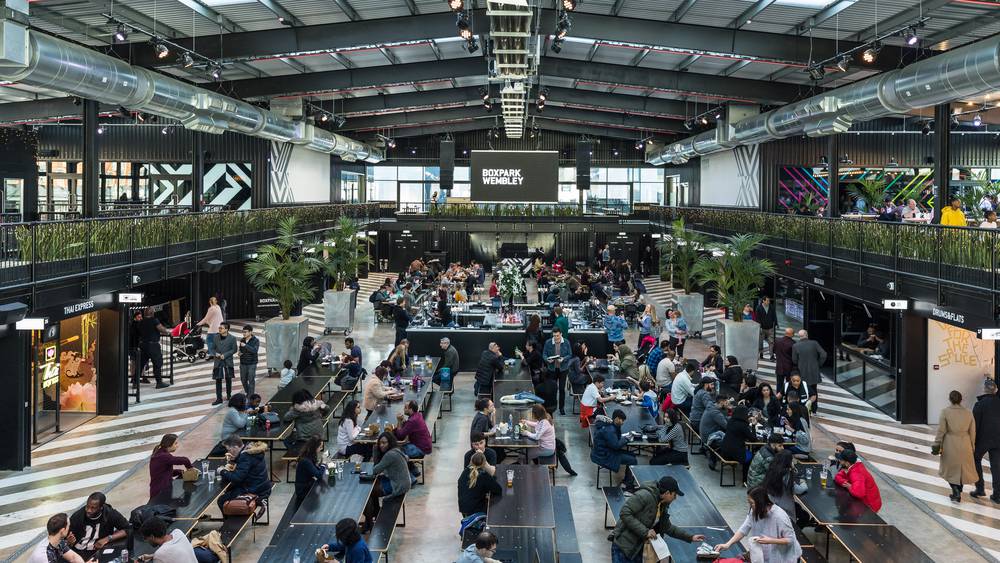 BOXPARK Wembley London Food, Events, Activities Wembley Park, London