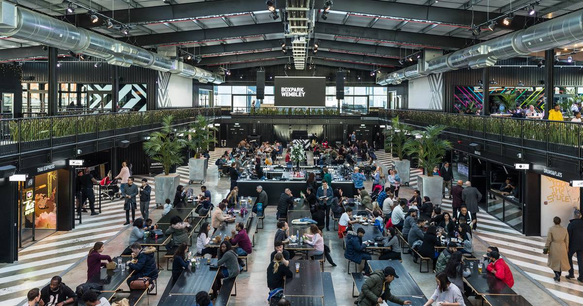 BOXPARK Wembley London Food Events Activities Wembley Park London