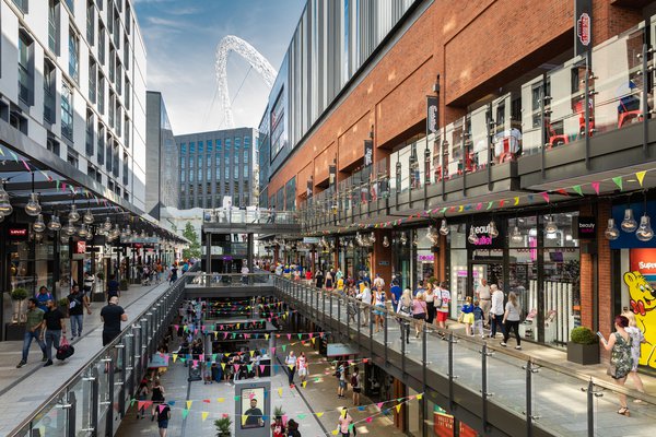 London Designer Outlet Shopping Mall View in Wembley Park