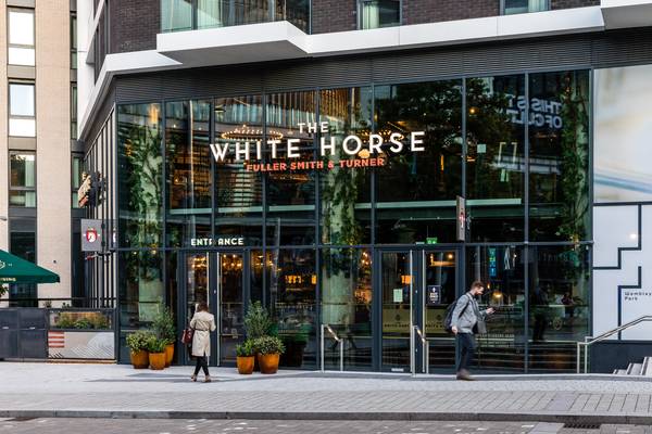 The White Horse pub in Wembley Park