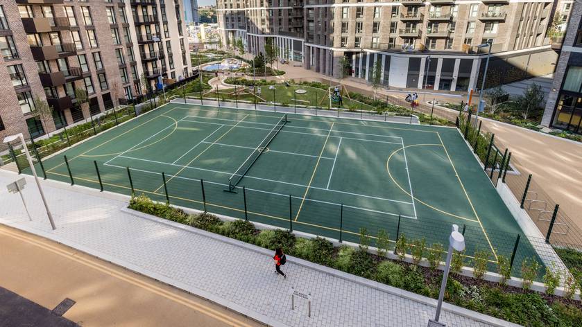 Atlantic Racket Center Atlantic Court at Wembley Park | Book a Tennis Court Today