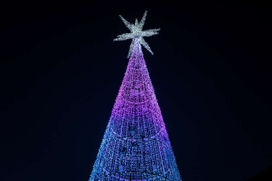 City Lights Christmas Tree