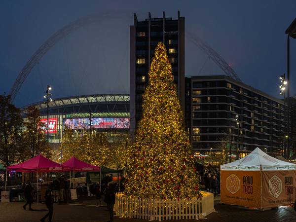 Wembley Park 2023 Christmas Tree