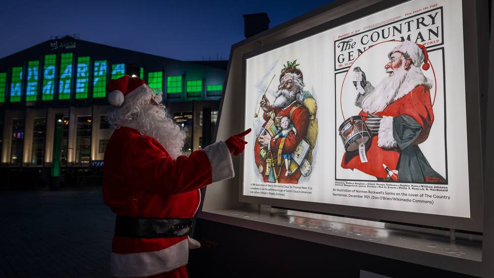 Wembley Park Presents: “From Sant to Santa – The Making of a Holiday Hero”. A Free Outdoor Photo Exhibition