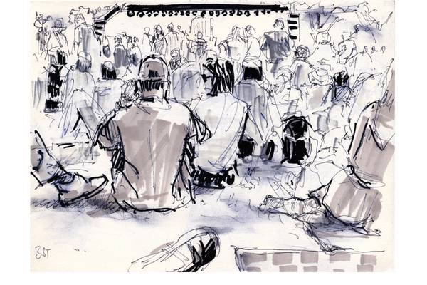 Artwork of Who Concert by Pascal Fessler from Second Floor Studios at Wembley Park