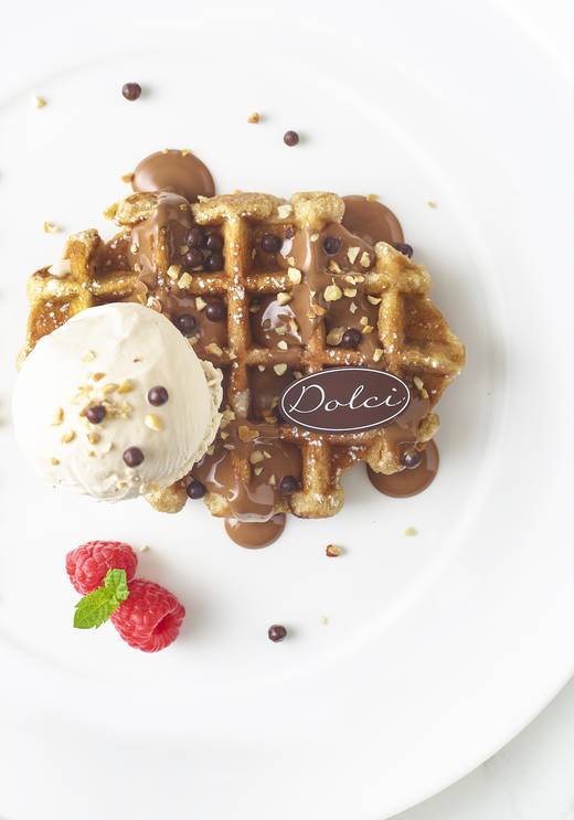 Waffles from Haute Dolci in Wembley Park