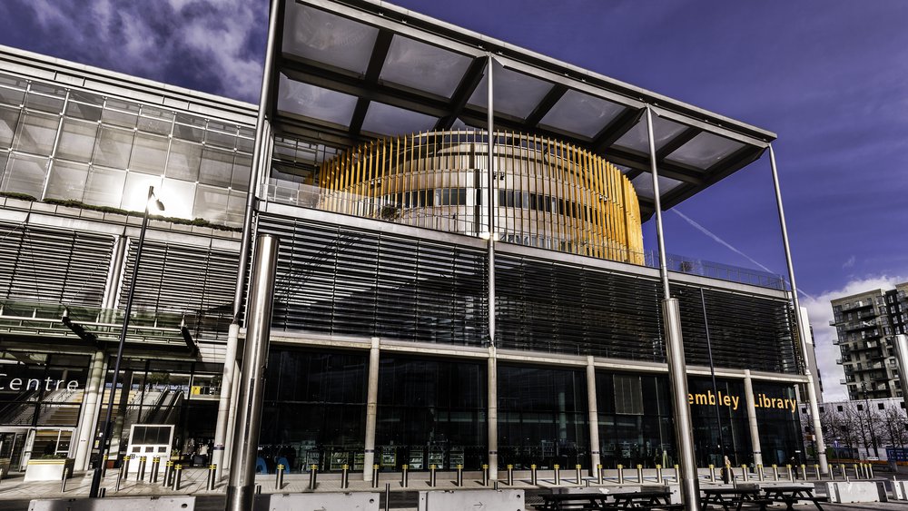 Brent Civic Centre in Wembley Park Exterior Architecture