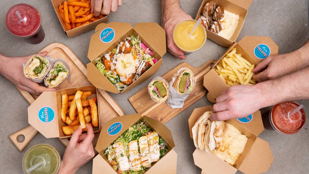 Viva Falafel at BOXPARK Wembley in Wembley Park