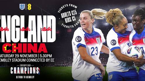 England V China