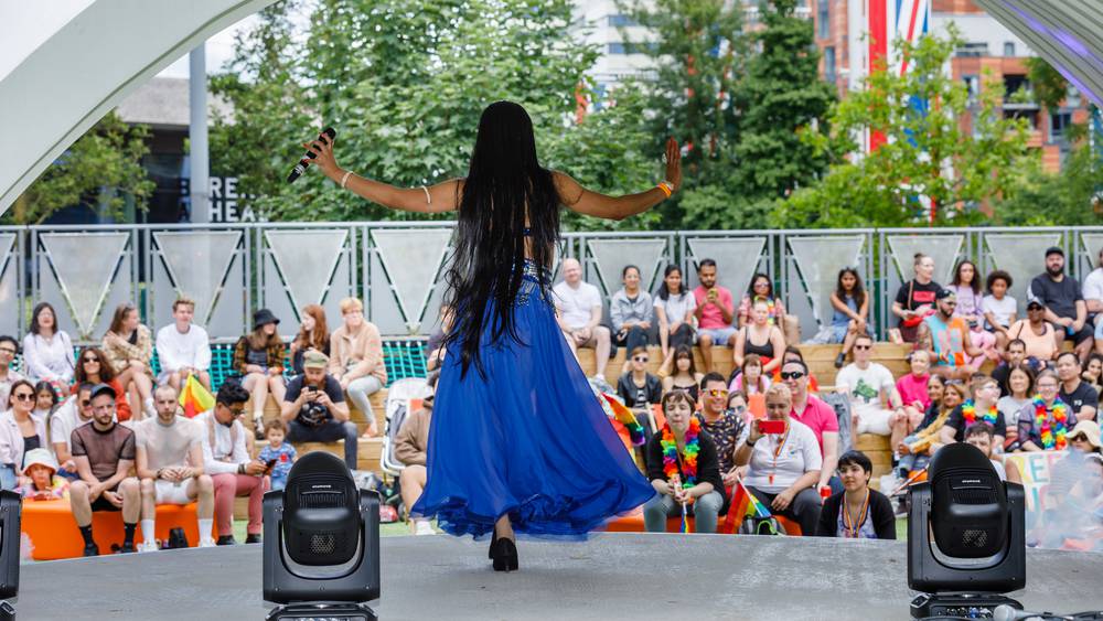 Asifa Lahore at Wembley Park Pride 2022