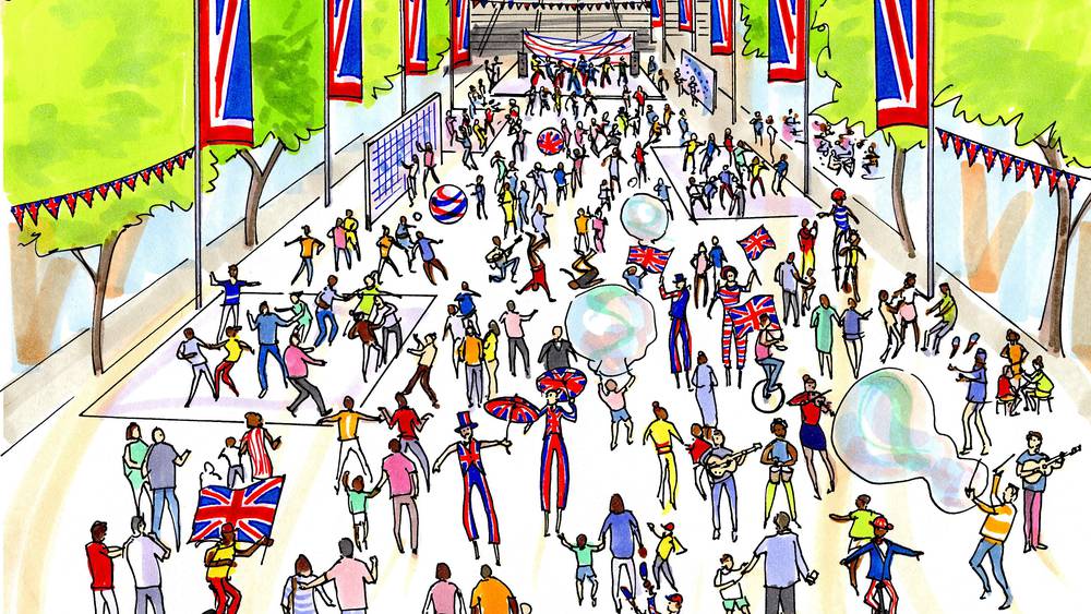 Jubilee Dance Party at Wembley Park