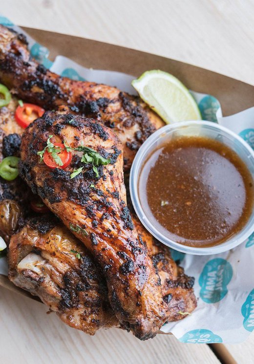 Mama Jacqs Caribbean Chicken in Boxpark Wembley Park