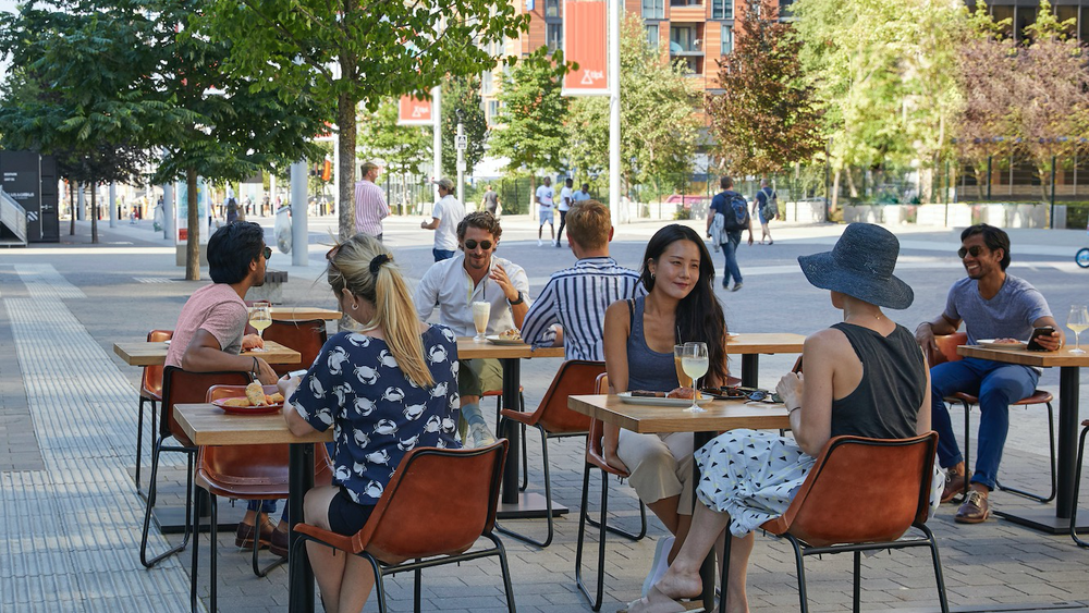 Dine al Fresco at Bread Ahead in Wembley Park