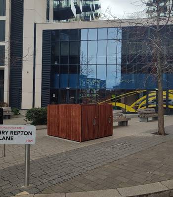 Secure Bike storage in Wembley Park
