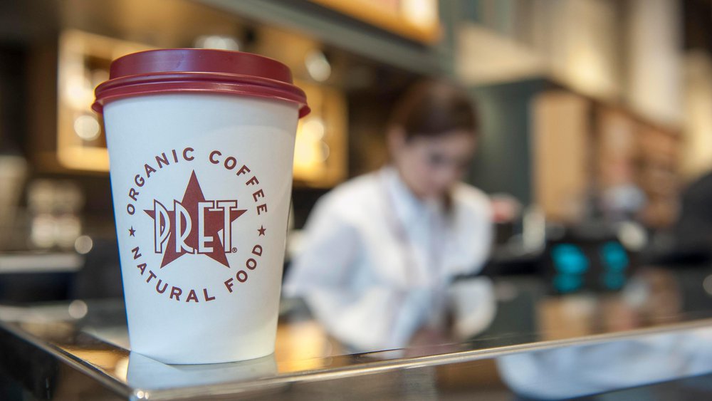 Pret a Manger Coffee in Wembley Park London Designer Outlet