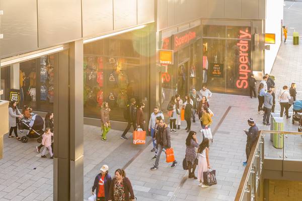 Retail Square at London Designer Outlet in Wembley Park