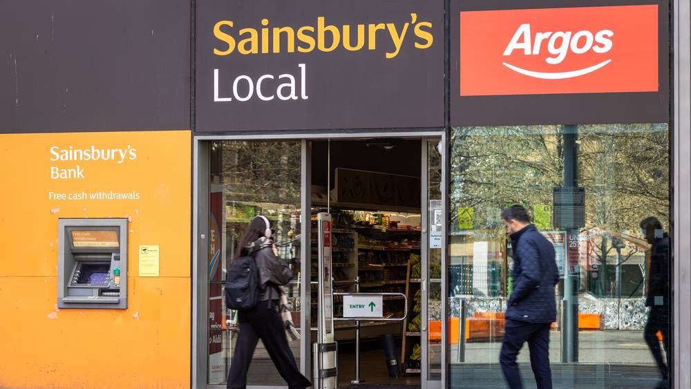 The exterior of Sainsbury's Local in Wembley Park showing the shopfront and entrance.
