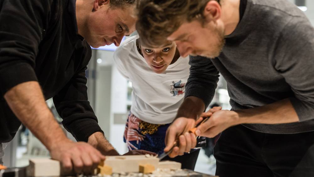 Skills and Employment in Wembley Park Carpentry Workshop