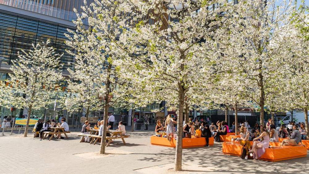 Market Square in Wembley Park