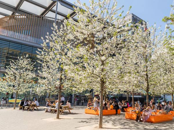 Market Square in Wembley Park