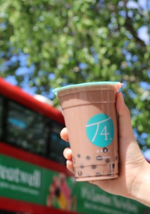 T4 Bubble Tea to Go in Boxpark Wembley Park