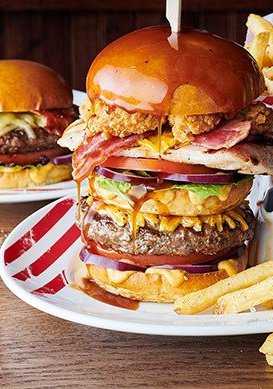 TGI Fridays Burgers in London Designer Outlet in Wembley Park