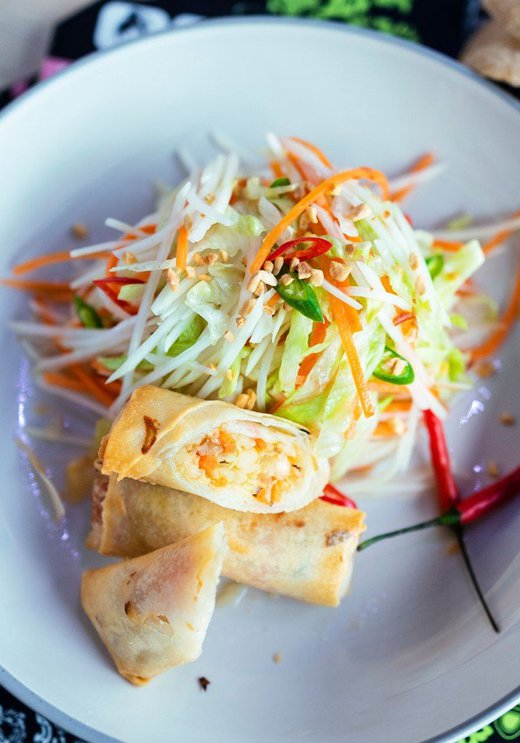 Thai Express Spring Rolls in Boxpark Wembley Park