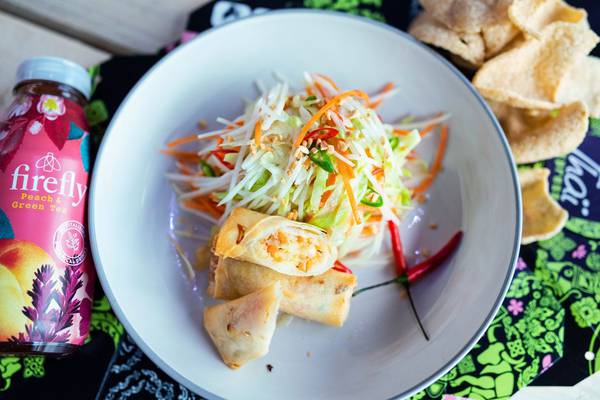 Thai Express Spring Rolls in Boxpark Wembley Park