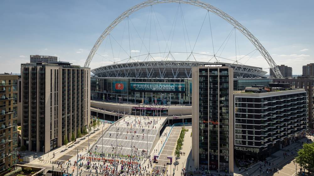 Wembley Stadium during EURO 2020