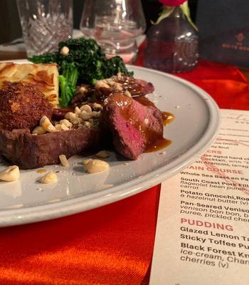 Valentines Day at The White Horse Pub Menu