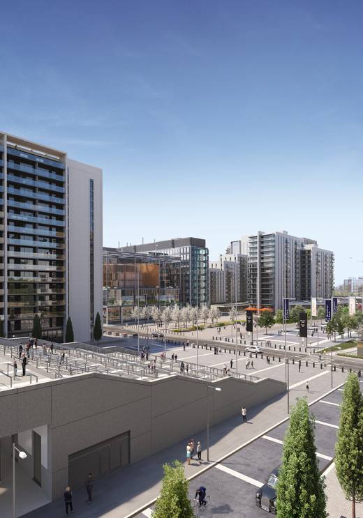 A newly transformed public space in the heart of Wembley Park