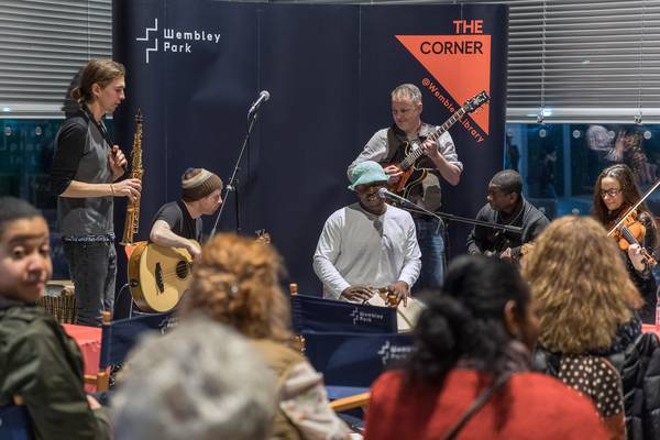 Wembley Park Community Shamrocks and Sugar in Wembley Library