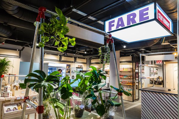 Wembley Park Market Fare section