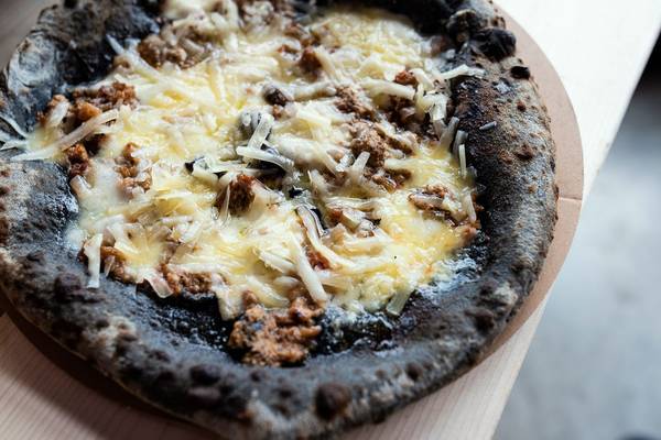 Zia Lucia Black Dough Pizza in Boxpark Wembley Park