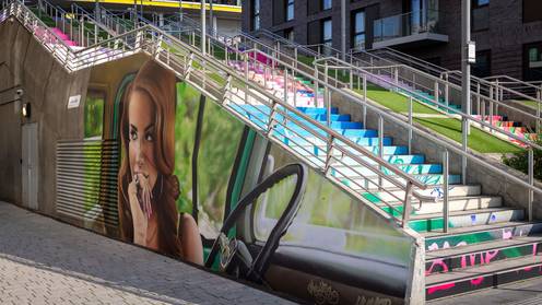 Lana Del Rey Mural | Wembley Park Art Trail
