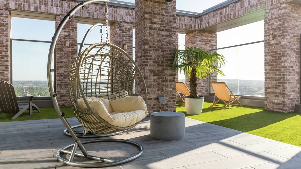 Rooftop in Quintain Living's Canada Garden apartment in Wembley Park