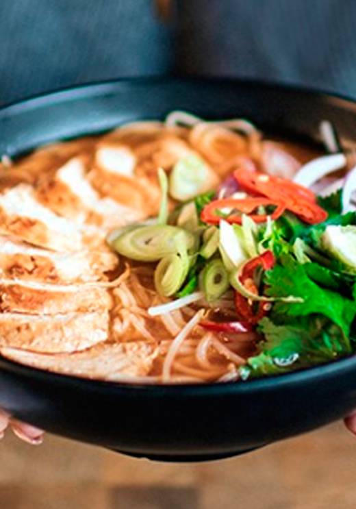 Ramen from Wagamama at London Designer Outlet in Wembley Park