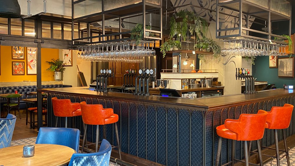 Bar Area at The White Horse in Wembley Park